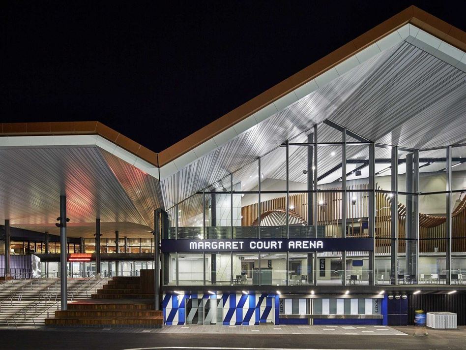 Margaret Court Arena by NH Architecture Melbourne, Australia