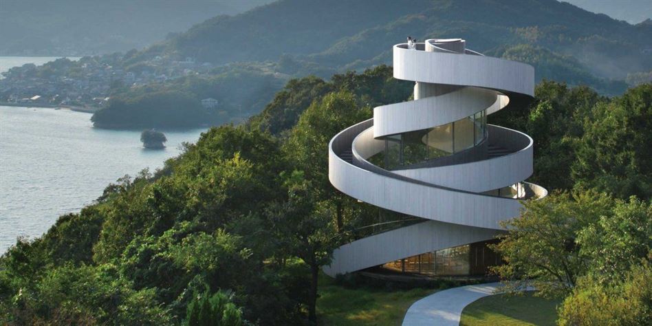 Ribbon Chapel by Hiroshi Nakamura & NAP Co. Ltd. (Hiroshima, Japan)