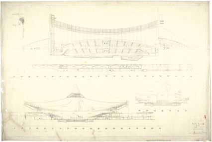 Kenzo Tange, Yoyogi National Indoor Stadiums, (1961-1964)