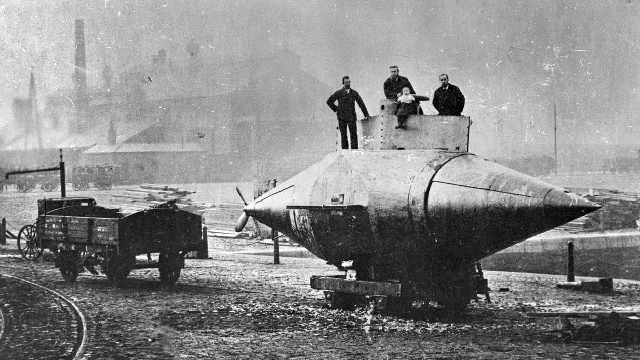 הצוללת הויקטוריאנית שבנה George Garret בבריטניה בשנת 1878