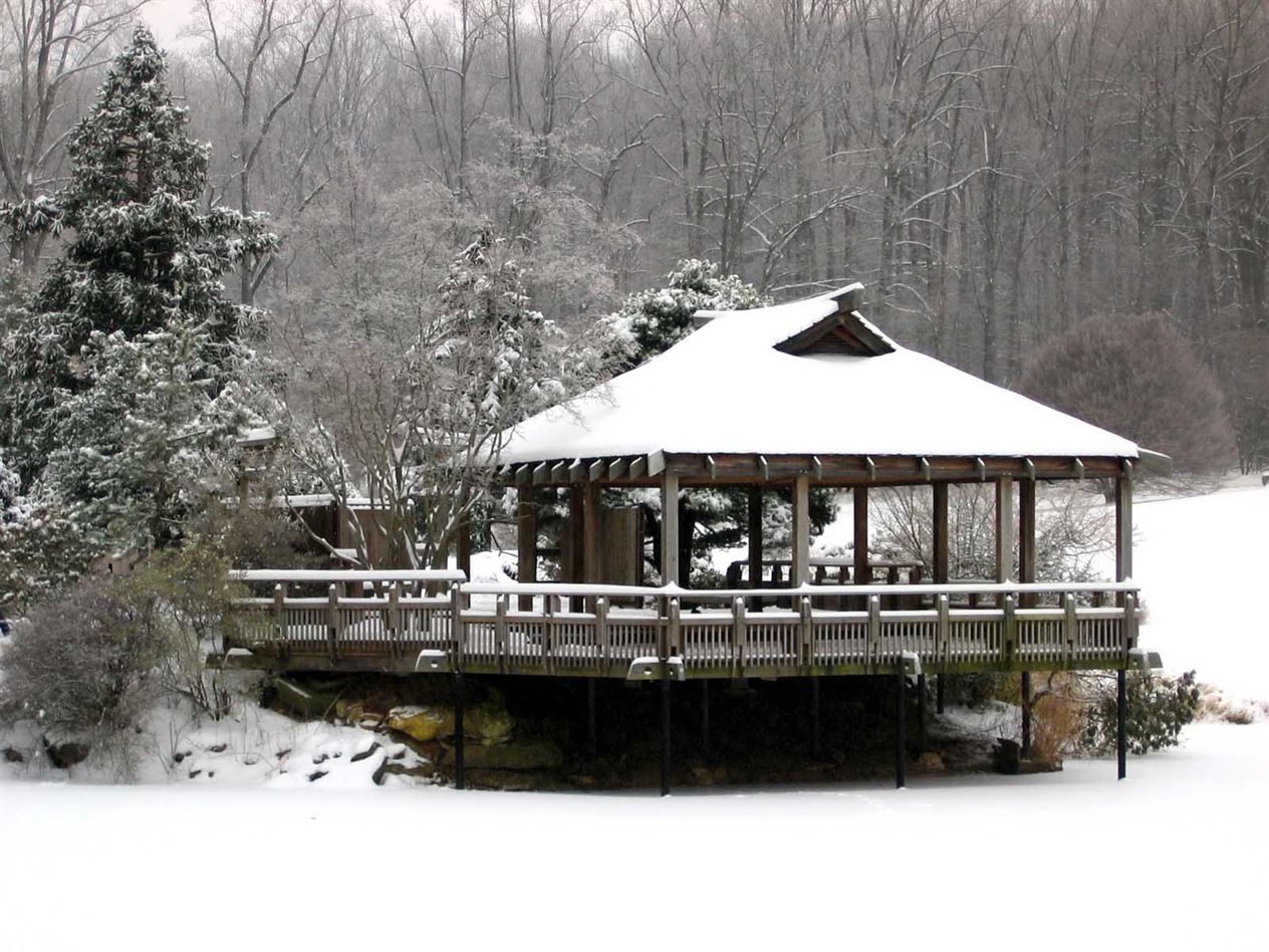 Brookside Gardens Teahouse Winter