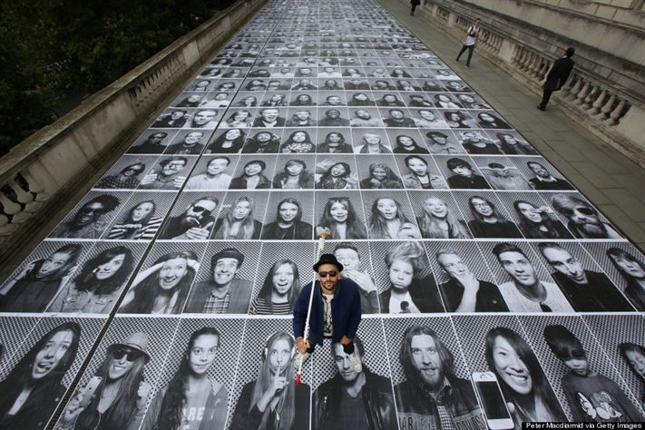 Artist JR Moves His Photographic Art Installation To London