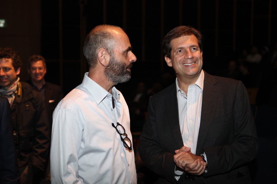 השגריר האיטלקי פרנצ'סקו מריה טאלו, בראש משלחת יצרנים, אנשי תקשורת, כלכלה ותרבות, מגיעים בכדי להכיר את העיצוב הישראלי
