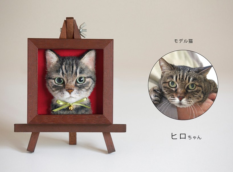 realistic-needle-felted-cat-portraits-wakuneco-designboom-3