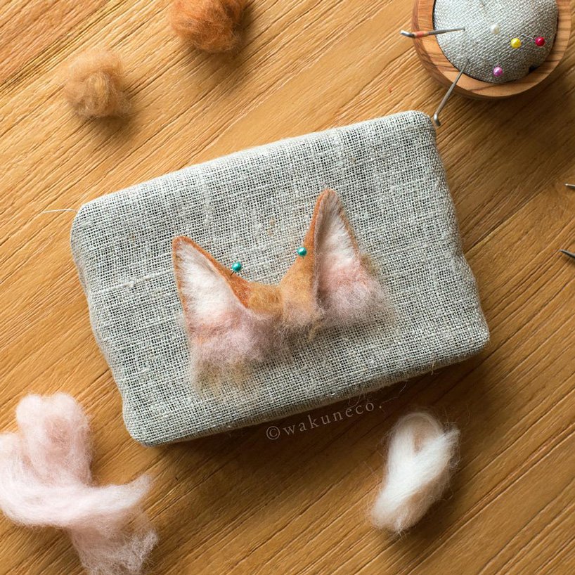 realistic-needle-felted-cat-portraits-wakuneco-designboom-9