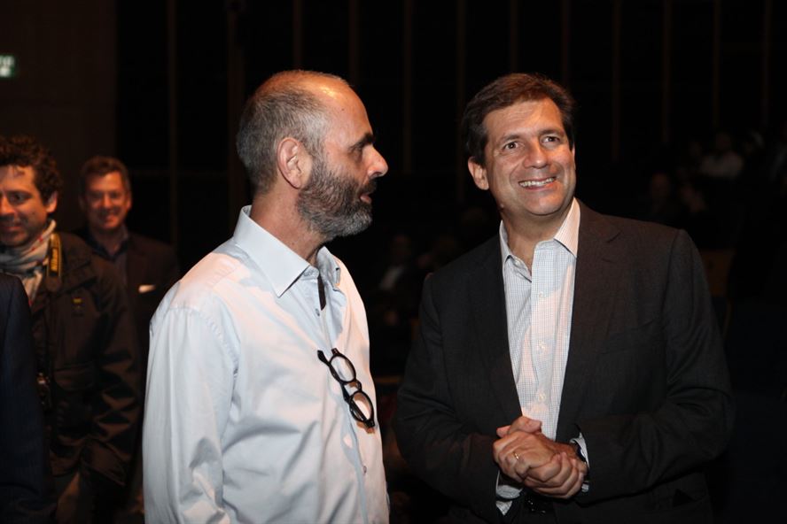 השגריר האיטלקי פרנצ'סקו מריה טאלו, בראש משלחת יצרנים, אנשי תקשורת, כלכלה ותרבות, מגיעים בכדי להכיר את העיצוב הישראלי