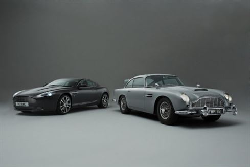 Aston Martin DB9 vs. DB5