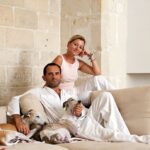 בית של מעצבים איטלקיים ב- Lecce, Puglia