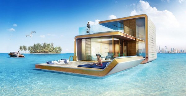 הדבר הבא: וילות צפות בים