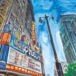 תערוכת ציור למוסיקאי חתן פרס נובל לספרות, בוב דילן