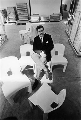 ג'ו קולומבו וכסא הפלסטיק שלו, 1965