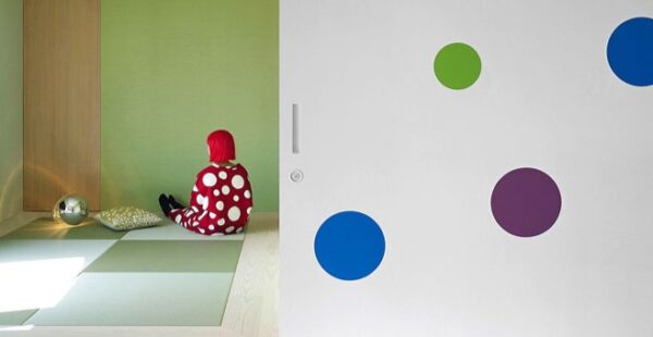 נקודות מיפן, פסים מאנגליה ורהיטים מצרפת