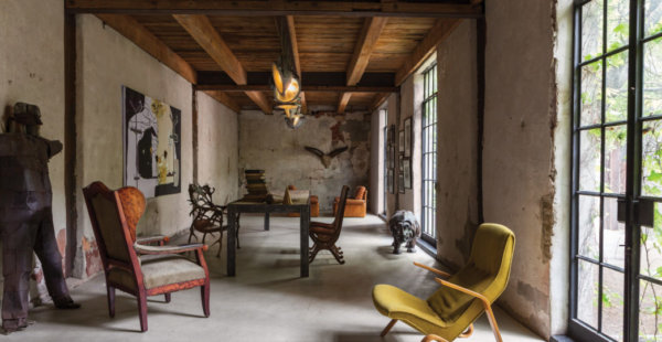 מפעל פחם שהפך ללופט מגורים בעיצוב Michael Del Piero