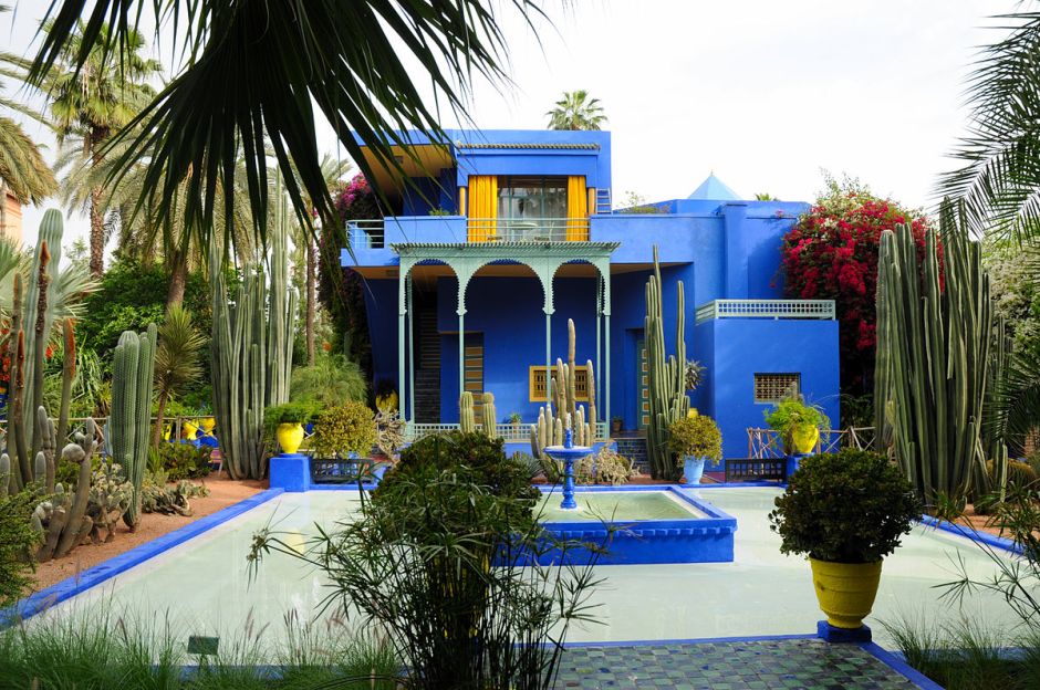 גני Jardin Majorelle במרקש