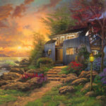 מבנים מודרניסטים איקוניים, בלבוש רומנטי חם וצבעוני