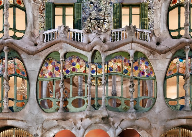 אנטוני גאודי: Colònia Güell / Casa Batlló / Casa Milà