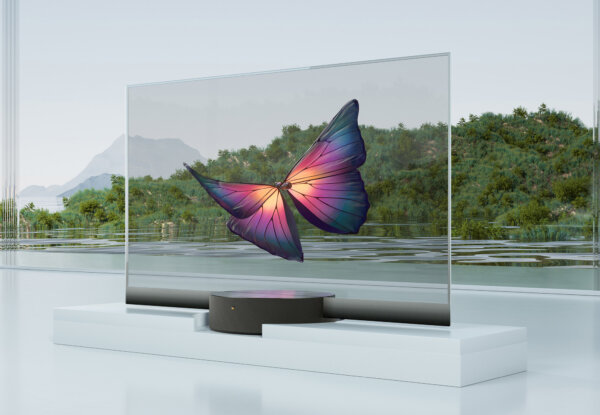 לראשונה בעולם: Xiaomi משיקה טלוויזיה שקופה בייצור המוני