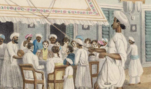 כשבהודו הקולוניאלית השתמשו במאוורריי תקרה ידניים: Punkah