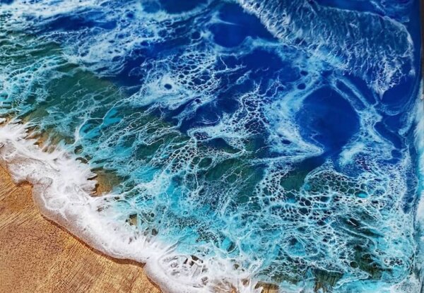 שולחנות לסלון עם רחש גלי הים