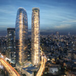 מגדל המגורים בצומת עלית יבנה על ידי אשטרום