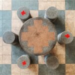 תצלומי אוויר של פינות אוכל קהילתיות משנות ה-60 בדיור החברתי בסינגפור