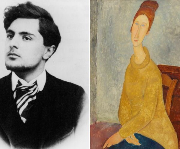 המוזה בצילו של מודיליאני