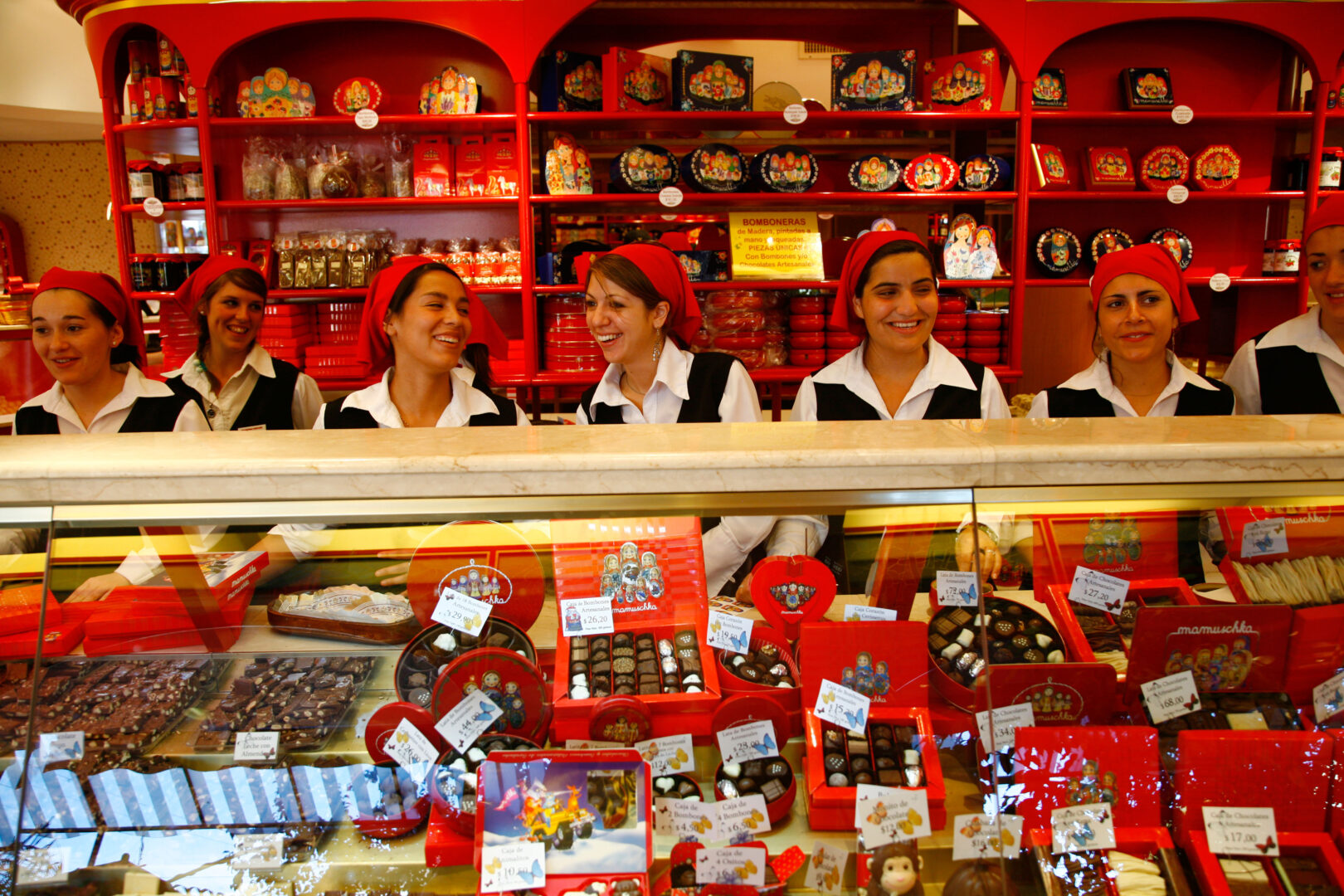 עיר השוקולד בארגנטינה – עם חנויות המחלקות שוקולד בחינם