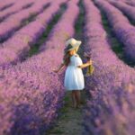 פיקניק בשדות לבנדר, באיטליה