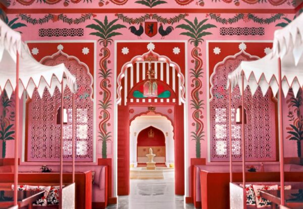 Villa Palladio Jaipur: הצבע הוא המלך
