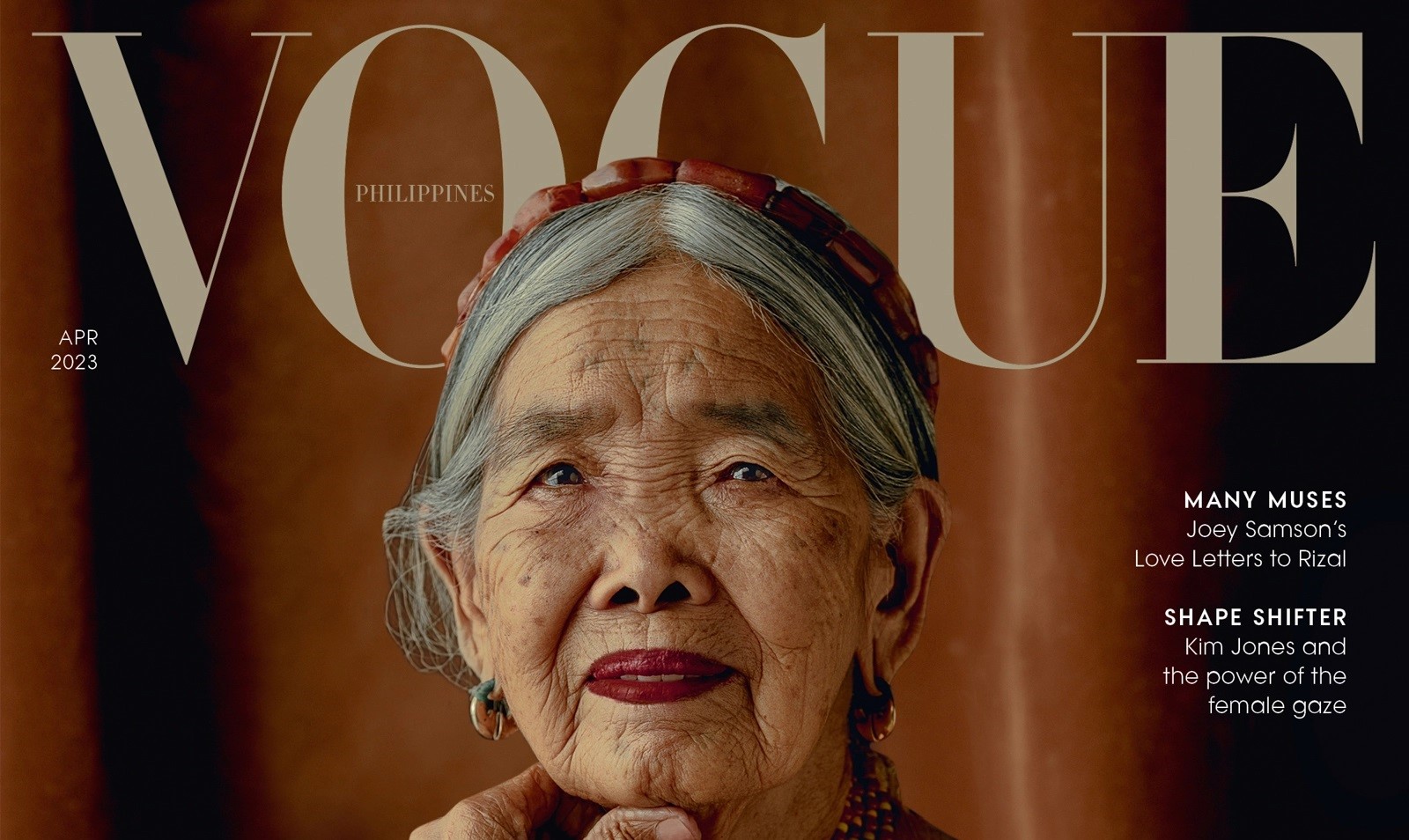 בת 106 מהפיליפינים היא דוגמנית השער המבוגרת ביותר של Vogue אי פעם
