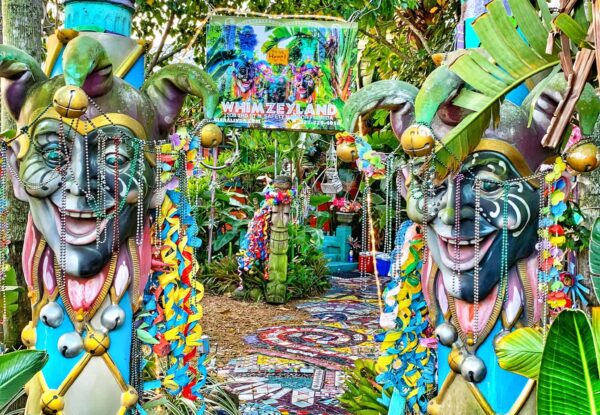 הבית של אמנים בפלורידה, שמגיעים אליו מכל העולם