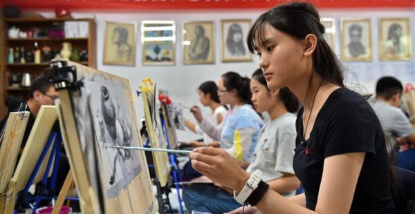 טירוף בחינות הכניסה לבתי הספר לאמנות בסין