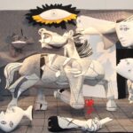 סורגות איטלקיות משחזרות את Guernica של פיקאסו