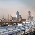 שביל האופניים המוגבה מעל לונדון: SkyCycle