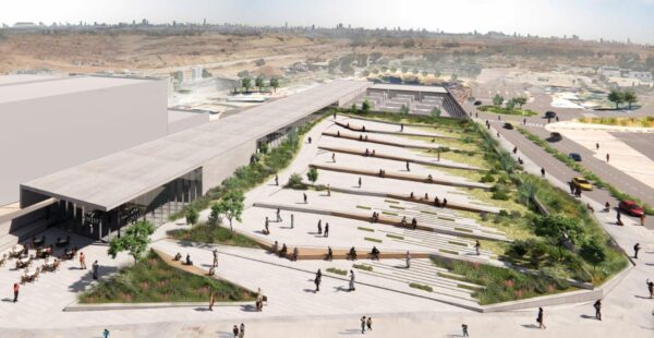 במקום מגרש חניה – פארק ירוק במרכז הרפואי שיבא