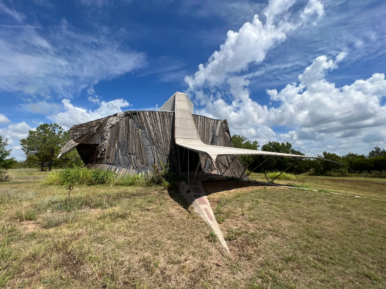הבית עם נוצות תרנגולת, שהפך לאייקון: Prairie House