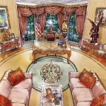 העיצוב החדש של טראמפ לבית הלבן, בהשראת ארמון ורסאי