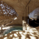 אתר נופש של Jean Nouvel, נבנה חבוי בתוך סלעים בסעודיה