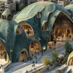 בית ספר למוסיקה באיראן, מתוכנן בהשראת האדריכלות העתיקה