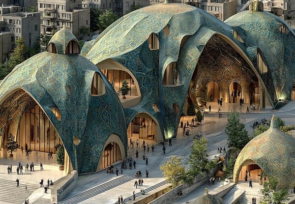 בית ספר למוסיקה באיראן, מתוכנן בהשראת האדריכלות העתיקה