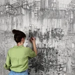 האמנית שכל רישום שלה נעשה במשך שנים