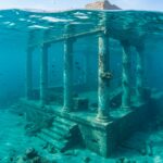 וילה רומית עתיקה צצה מאגם פוסארו באיטליה