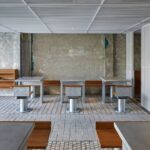 בר מסעדה בעיצוב תעשייתי ואורבני, בסיאול