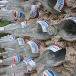 בית שנבנה מאלפי בקבוקי זכוכית, מוצע למכירה בכחצי מיליון דולר