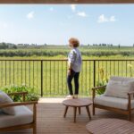 בית בסגנון נורדי-כפרי חמים, ביישובי גדרות