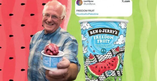 למחאה של בן אנד ג'ריס נגד מדינת ישראל, יש כבר טעם: אבטיח