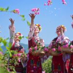 עמק הוורדים הלובש וורוד כל שנה, בבולגריה