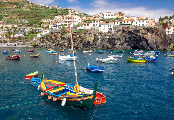 כך ניראה גן עדן: האי מדיירה באוקיינוס האטלנטי