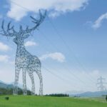 עמודי חשמל בצורת פסלי בעלי חיים ברחבי אוסטריה