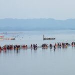 פסטיבל "קריעת ים סוף" בדרום קוריאה